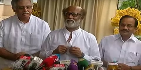 "என் உயிரே போனாலும் பரவாயில்லை... தமிழகத்தின் தலையெழுத்து மாறும்!" - ரஜினிகாந்த்