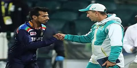 ஆஸ்திரேலிய கேப்டனை வீழ்த்திய இந்திய சப்ஸ்டிடியூட் பவுலர் சாஹல்!