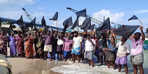 பாரத் பந்த்: விவசாயிகளுக்கு ஆதரவாக முசிறி, பாம்பனில் போராட்டம்!