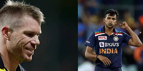 தொடரை இழந்தாலும் நடராஜனுக்காக மகிழ்கிறேன்: டேவிட் வார்னர் நெகிழ்ச்சி!