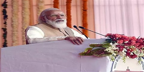 "சோழர் கால ஆட்சியே சிறந்த சான்று!"- நாடாளுமன்ற கட்டட அடிக்கல் நிகழ்வில் மோடி பெருமிதம்