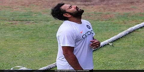 ஆஸி. தொடரில் பங்கேற்பாரா? - ரோகித் சர்மாவுக்கு இன்று உடற்தகுதி சோதனை