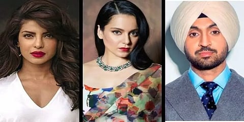 "நீங்கள் செய்வது தவறு!" - விவசாயிகள் ஆதரவு பிரியங்கா சோப்ரா, தில்ஜித் மீது கங்கனா சாடல்