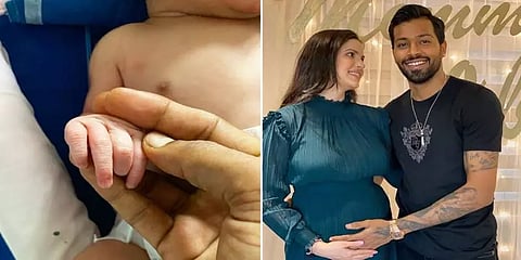 "இது தந்தையின் கடமை" - ஹர்திக் பாண்ட்யா பகிர்ந்த க்யூட் புகைப்படம்!