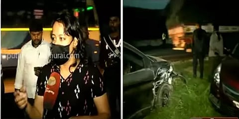 "எங்கள் கார்க்கு மேல் ஒரு கார் பறந்தது" தருமபுரி விபத்தை நேரில் பார்த்தவர் பேட்டி !