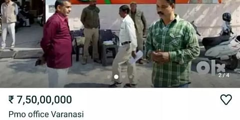 பிரதமர் மோடியின் வாரணாசி அலுவலகத்தை OLX-இல் விற்க முயற்சி - 4 பேர் கைது