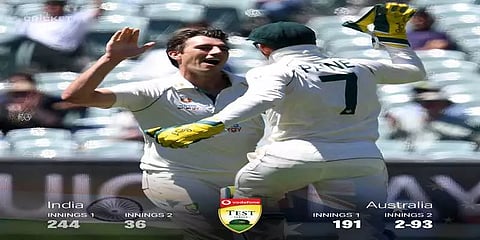 'மறக்க முடியாத' முதல் டெஸ்ட்... - இந்தியாவை எளிதாக வீழ்த்திய ஆஸ்திரேலியா!