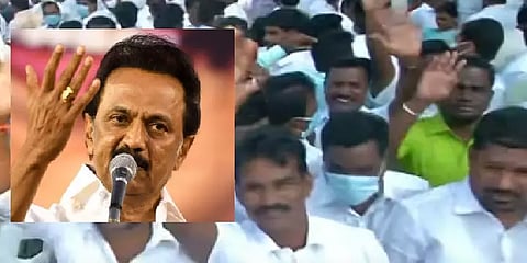 நேரடி பரப்புரை.. கிராம சபை கூட்டங்கள்... பரப்புரை அறிவிப்புகளை வெளியிட்ட திமுக