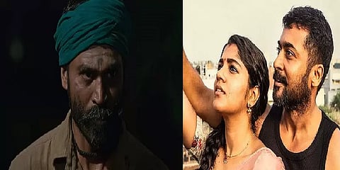 கோல்டன் குளோப் விழாவில் திரையிட சூரரைப்போற்று, அசுரன் படங்கள் தேர்வு