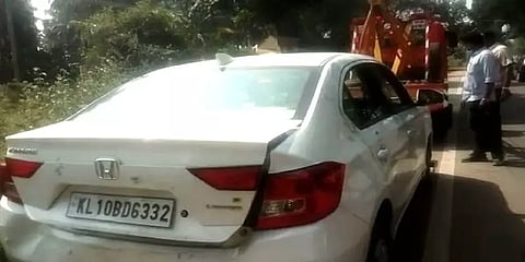 கேரள தொழிலதிபரிடம் கத்தி முனையில் கடத்தப்பட்ட கார் மீட்பு: தொடரும் விசாரணை