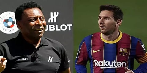 பீலேவின் 46 ஆண்டுகால சாதனையை முறியடித்த மெஸ்ஸி!