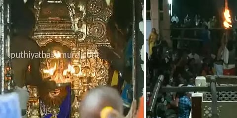 சனிப்பெயர்ச்சி விழா: திருநள்ளாறு கோயிலில் பக்தர்கள் தரிசனம்!