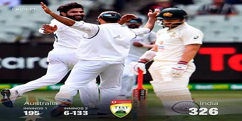 பாக்சிங் டே டெஸ்ட் : இந்தியா VS ஆஸ்திரேலியா : மூன்றாம் நாள் ஆட்டம் எப்படி?