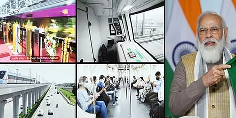 தொடங்கியது 'ஓட்டுநர் இல்லா மெட்ரோ ரயில்' - 'ஒரே நாடு' திட்டங்களை பட்டியலிட்ட பிரதமர் மோடி!