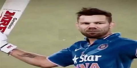 முழுசா கோலியாகவே மாறிப்போன டேவிட் வார்னர்… வைரலாகும் வீடியோ!