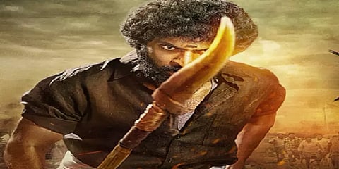 முத்தையா - விக்ரம் பிரபு கூட்டணி : வெளியானது ‘புலிக்குத்தி பாண்டி’ படத்தின் பர்ஸ்ட் லுக்