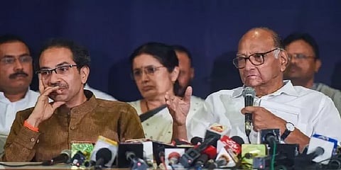 காங்கிரஸை தனித்து விடுகிறதா சிவசேனா, சரத் பவார் கட்சி? - மகாராஷ்டிர அரசியலில் சலசலப்பு!