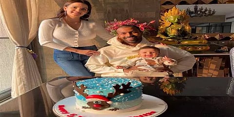 “நாங்கள் ஆசீர்வதிக்கப்பட்டவர்கள்”-ஐந்து மாத மகனின் பிறந்தநாளை கொண்டாடிய ஹர்திக் பாண்ட்யா!