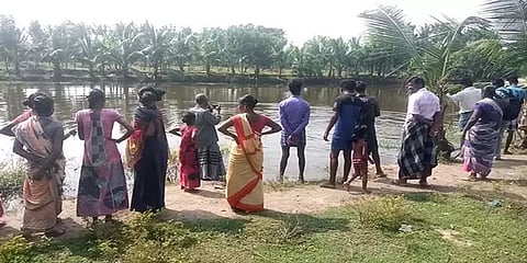 மக்கள் பயன்படுத்தும் குளத்தில் செத்து மிதந்த மீன்கள்: விஷம் கலக்கப்பட்டதா என விசாரணை