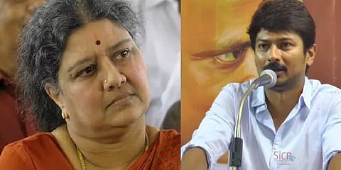 உதயநிதி மன்னிப்பு கேட்க வேண்டும் : சசிகலாவின் தம்பி மகன் ஜெய் ஆனந்த் நோட்டீஸ்