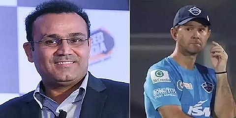 இந்தியா 200 ரன்களை தாண்டாதா?- ரிக்கி பாண்டிங்கை ஒரே போட்டாவால் கலாய்த்த சேவாக்!