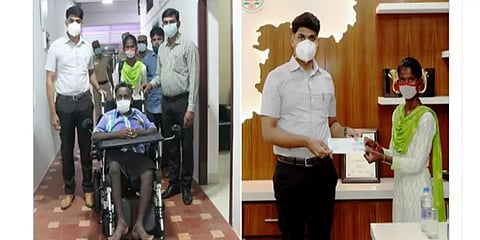 ஒரேயொரு வாட்ஸ்அப் மெசேஜ்; மாற்றுத்திறனாளி குடும்பத்தின் வாழ்க்கையை மாற்றிய மாவட்ட ஆட்சியர்