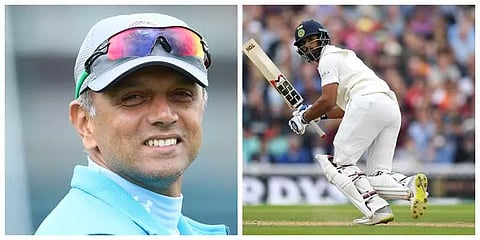 தரமான டெஸ்ட் ஆட்டம்: டிராவிட் பிறந்தநாளுக்கு சிறப்புப் பரிசு வழங்கிய விஹாரி - அஸ்வின் ஜோடி