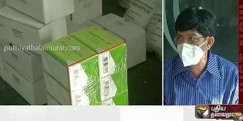 5.56 லட்சம் கொரோனா தடுப்பூசிகள் இன்று தமிழகம் வருகிறது - சுகாதாரத்துறை செயலர்