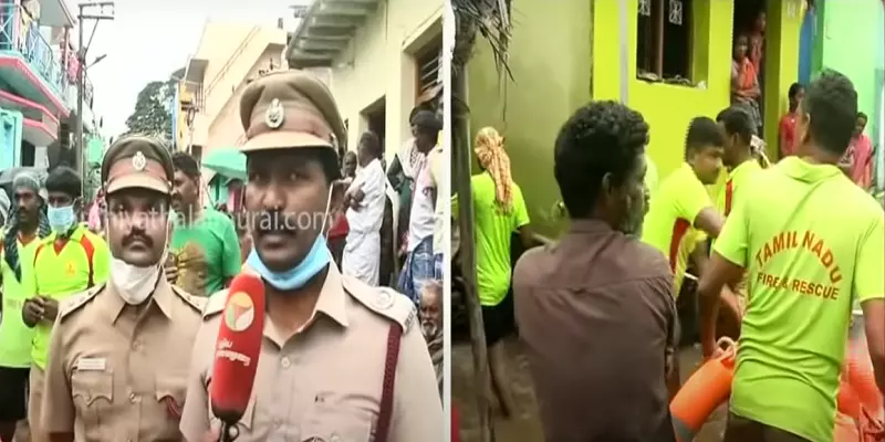 தாமிரபரணியில் வெள்ளப் பெருக்கு: குடியிருப்புகளில் படகுகள் மூலம் மீட்கப்படும் மக்கள்!