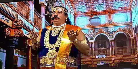 'வள்ளி திருமணம்' நாடகத்தில் அரசின் திட்டங்களை பட்டியலிட்டு நடித்த அதிமுக எம்.எல்.ஏ!