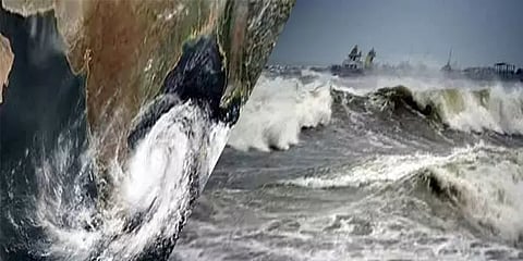 குமரி அருகே உருவானது காற்றழுத்த தாழ்வு நிலை - கனமழைக்கு வாய்ப்பு