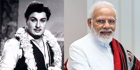 'எம்ஜிஆர் பலரது இதயங்களில் வாழ்ந்து கொண்டிருக்கிறார்' - பிரதமர் மோடி புகழாரம்