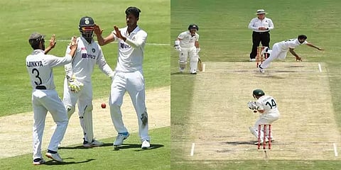 வாஷிங்டன் சுந்தர் மற்றும் தாக்கூர் பவுலிங்கிலும் கூட்டணி: அடுத்தடுத்து விக்கெட்!