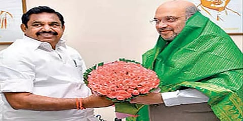 டெல்லியில் இன்று அமித் ஷாவை சந்திக்கிறார் தமிழக முதல்வர் பழனிசாமி