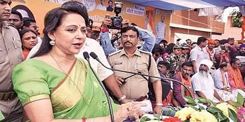 “பஞ்சாப் வந்து வேளாண் சட்டங்கள் குறித்த விளக்கம் கொடுங்கள்"-ஹேம மாலினிக்கு கடிதம்