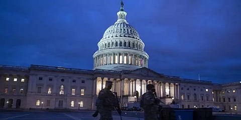 பைடன், கமலா பதவியேற்புக்காக 'காரிஸன்' நகரமாகும் வாஷிங்டன் டி.சி... அதென்ன 'காரிஸன்'?