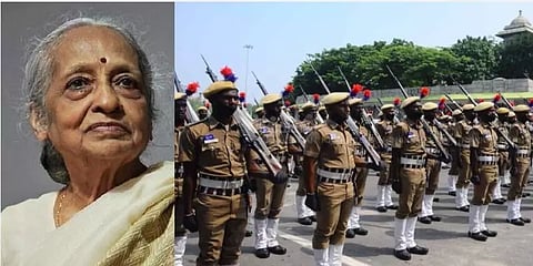 மருத்துவர் சாந்தாவுக்கு செவிலியர்கள் பிரியாவிடை! இறுதி ஊர்வலத்தில் ஏராளமானோர் பங்கேற்பு