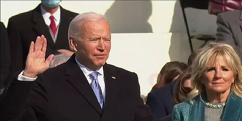 அமெரிக்காவின் 46வது அதிபராக பதவியேற்றார் ஜோ பைடன்