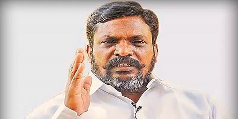 "அதிமுகவை காவு கொடுக்கும் வேலையில் பாஜக தீவிரம்!" - திருமாவளவன்