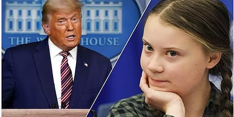 "இதைப் பார்க்க மகிழ்ச்சியாக இருக்கிறது!" - ட்ரம்ப்பை கலாய்த்த கிரேட்டா தன்பெர்க்