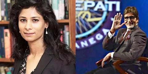 கீதா கோபிநாத் குறித்த நடிகர் அமிதாப் பச்சன் கருத்து... ட்விட்டரில் எதிர்ப்பும், ஆதரவும்!