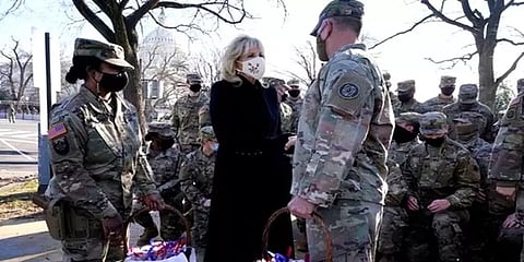 ராணுவ வீரர்களுக்கு நேர்ந்த சங்கடம் - பதவியேற்ற 3ம் நாளிலேயே மன்னிப்பு கேட்ட பைடன்