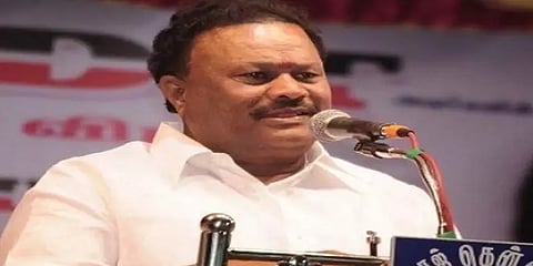 “இந்த ஆட்சி எவ்வளவு கேவலமாக இருக்கிறது..” - மேடையில் பேசிய அமைச்சர் திண்டுக்கல் சீனிவாசன்