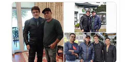 அஜித்தின் லேட்டஸ்ட் புகைப்படங்கள் - ட்ரெண்ட் செய்யும் ரசிகர்கள்!