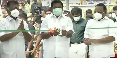 ஜெயலலிதா நினைவிடத்தை திறந்து வைத்தார் முதலமைச்சர் பழனிசாமி!