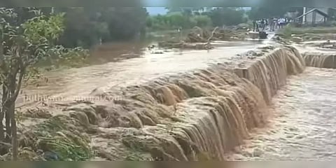 'அதிகாரிகள் அலட்சியம்'- 10 ஆண்டுக்குப் பின் நிரம்பிய ஏரி உடைந்து 100 ஏக்கர் பயிர்கள் நாசம்