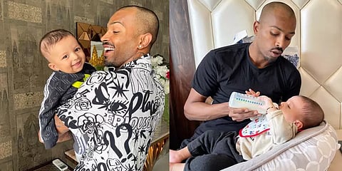 "என் மகனின் முதல் விமானப் பயணம்" - ஹர்திக் பாண்ட்யா பகிர்ந்த க்யூட் புகைப்படம்!