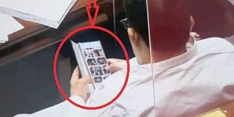 கர்நாடக மேலவையில் பரபரப்பு.. ஆபாச வீடியோ பார்த்த காங்கிரஸ் உறுப்பினர்!