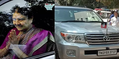 ''அதிமுக பொதுச்செயலாளர் சசிகலா தான்'' - காரில் அதிமுக கொடி குறித்து தினகரன் கருத்து