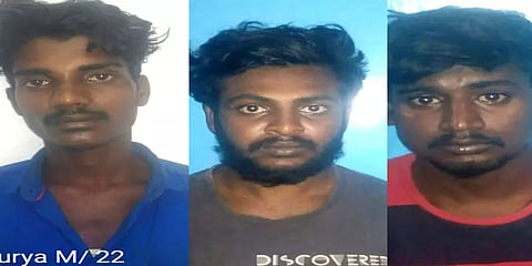 சென்னை அம்பத்தூரில் கல்லால் தாக்கி வேன் ஓட்டுநரிடம் பணம் பறிப்பு... 3 பேர் கைது